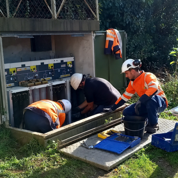 Remise en service des postes du Mas et Sainte Quitterie