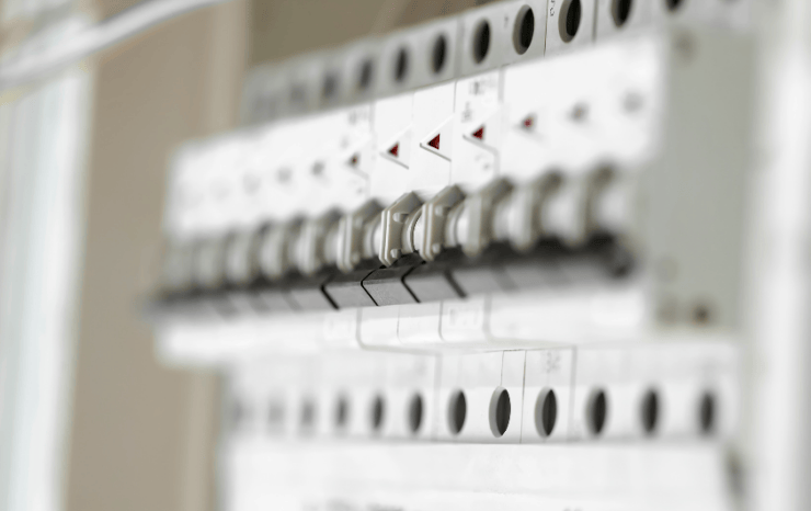 tableau électrique pour raccordement