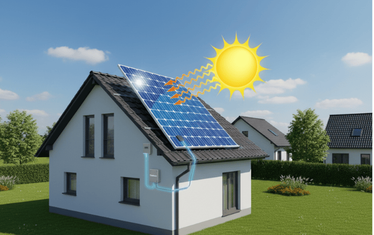 Fonctionnement des panneaux solaires