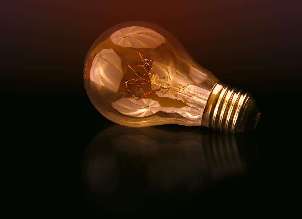 ampoule allumée