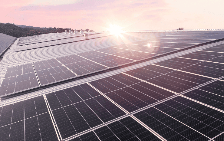 Installation de panneaux photovoltaïques